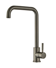 Köksblandare Kantig Gunmetal